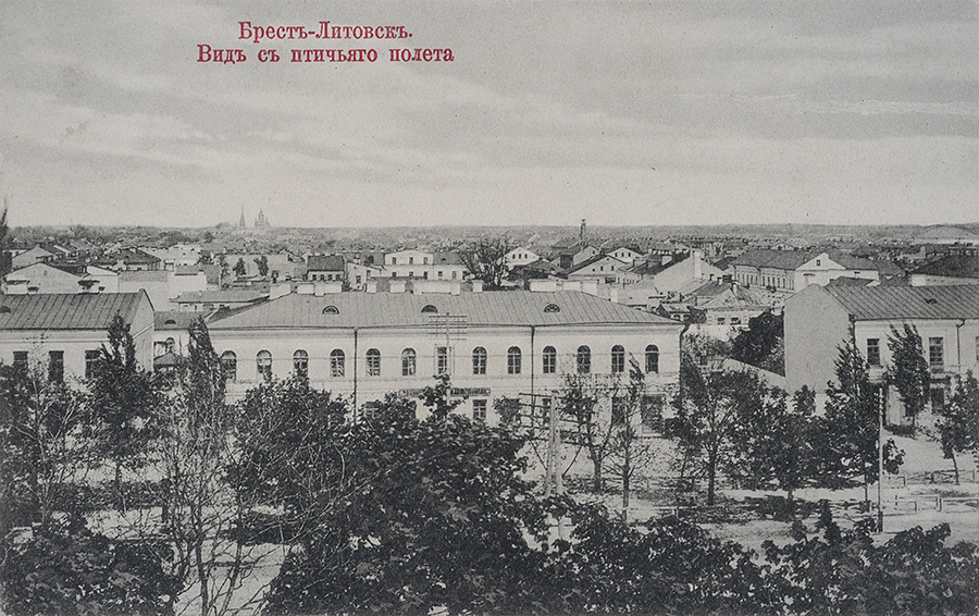Вид на город с колокольни Свято-Симеоновскоого собора